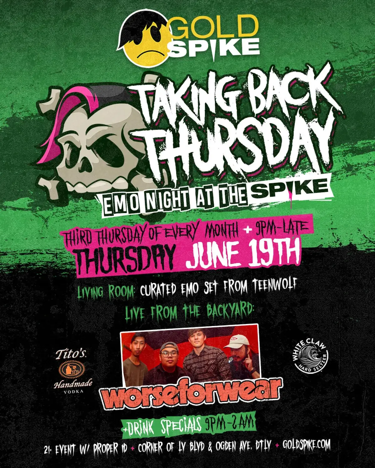 Taking Back Thursday--Emo Night