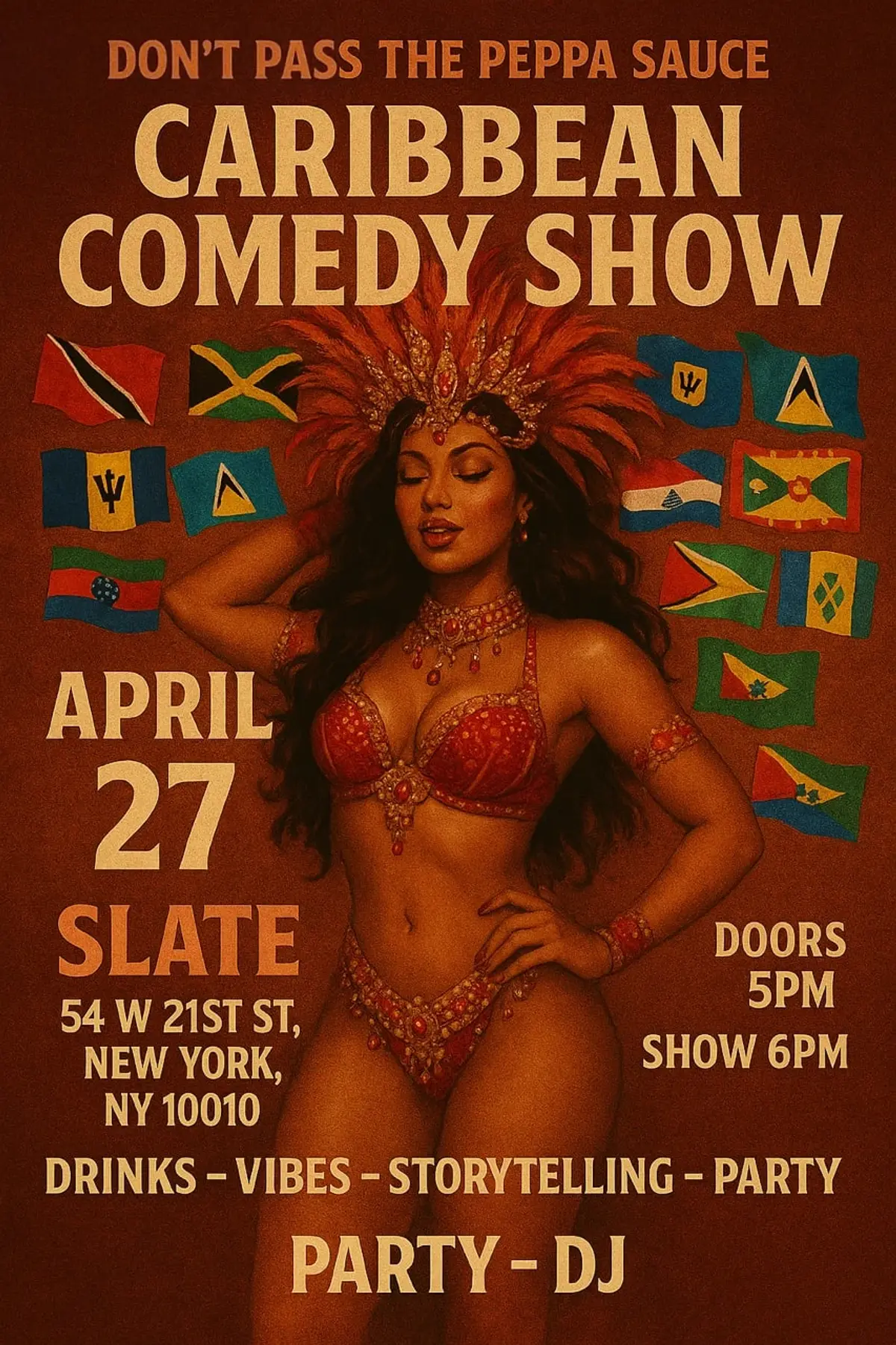 Caribbean Comedy Show 4/27