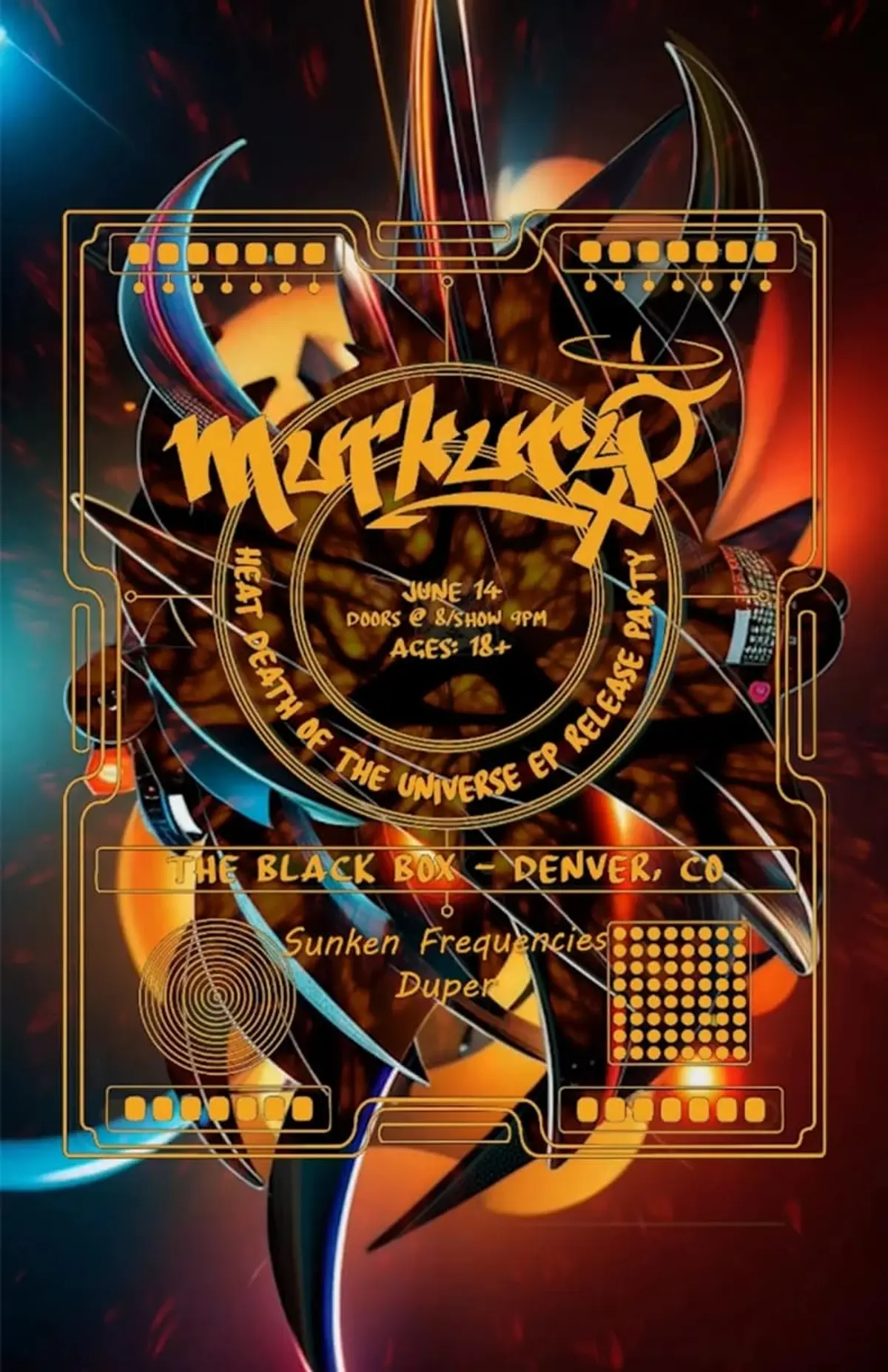The Black Box presents: Murkury w/ Sunken Frequencies, Duper