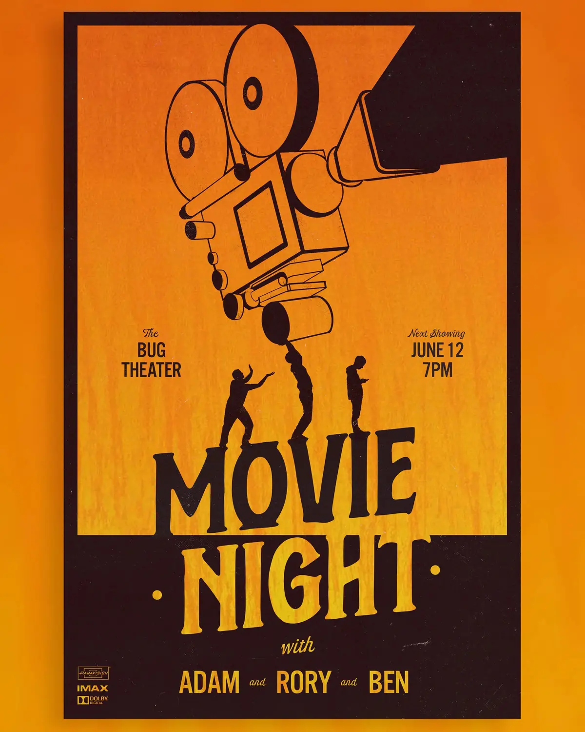 Movie Night with Adam and Rory and Ben: June