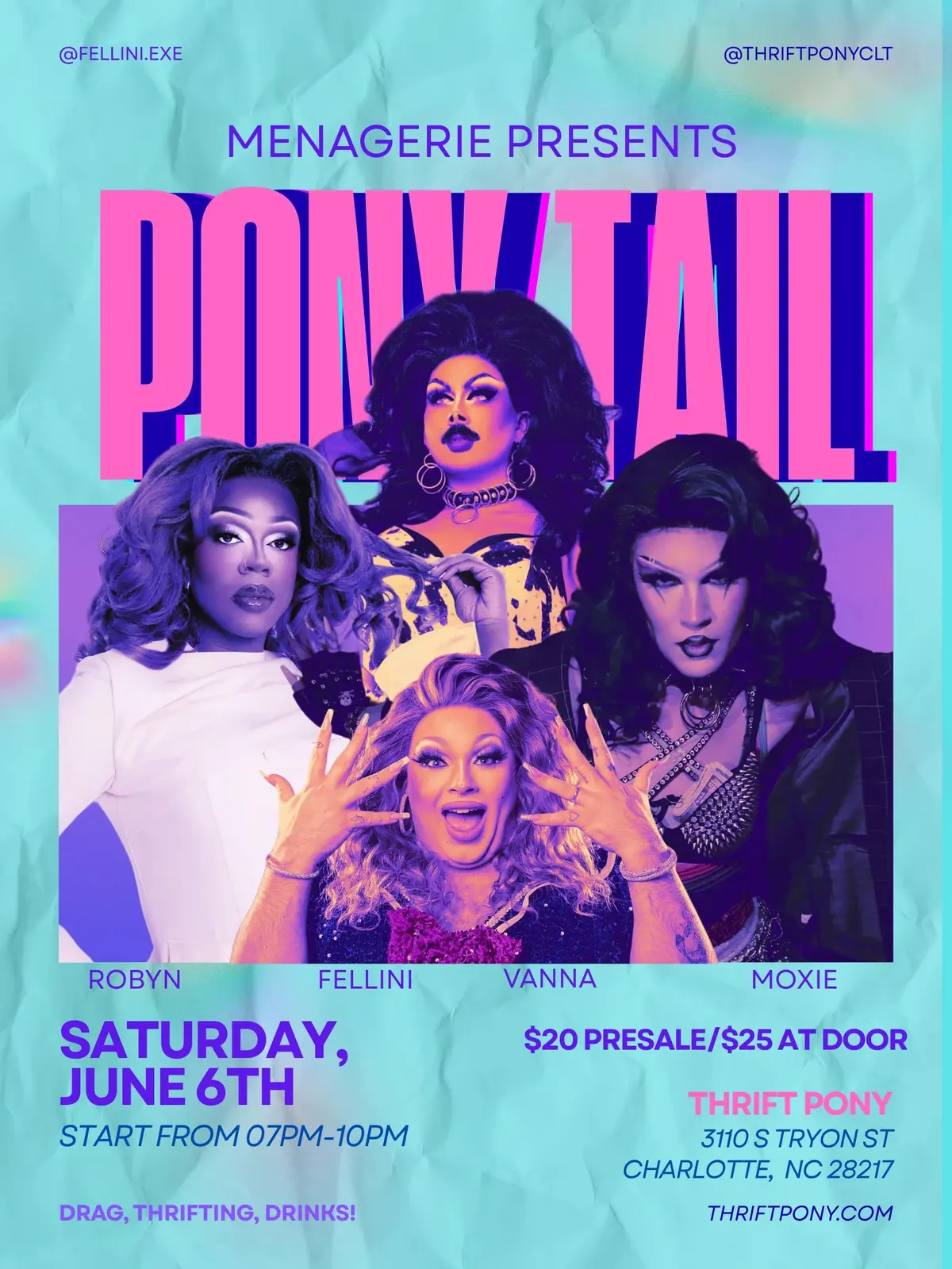 PONYTAIL! A Pony Pride Party!