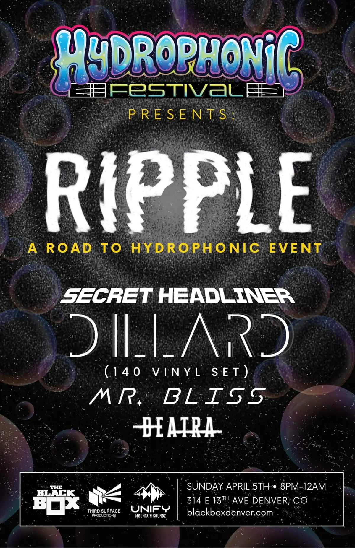 Hydrophonic Festival presents Ripple: A Road To Hydrophonic Event