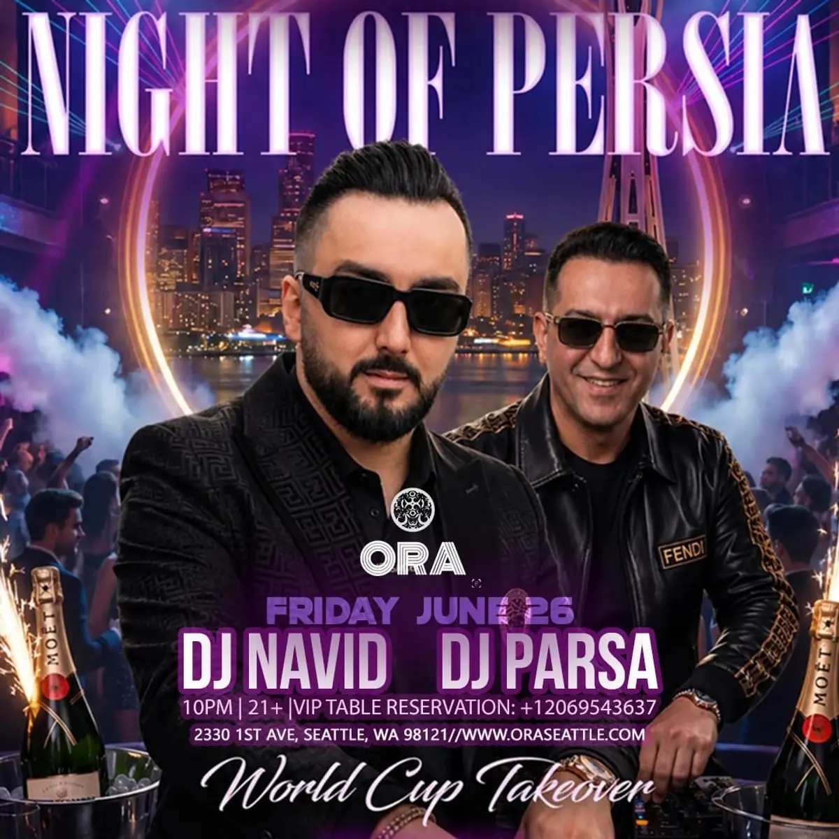 Night of Persia - World Cup After Party  at Ora