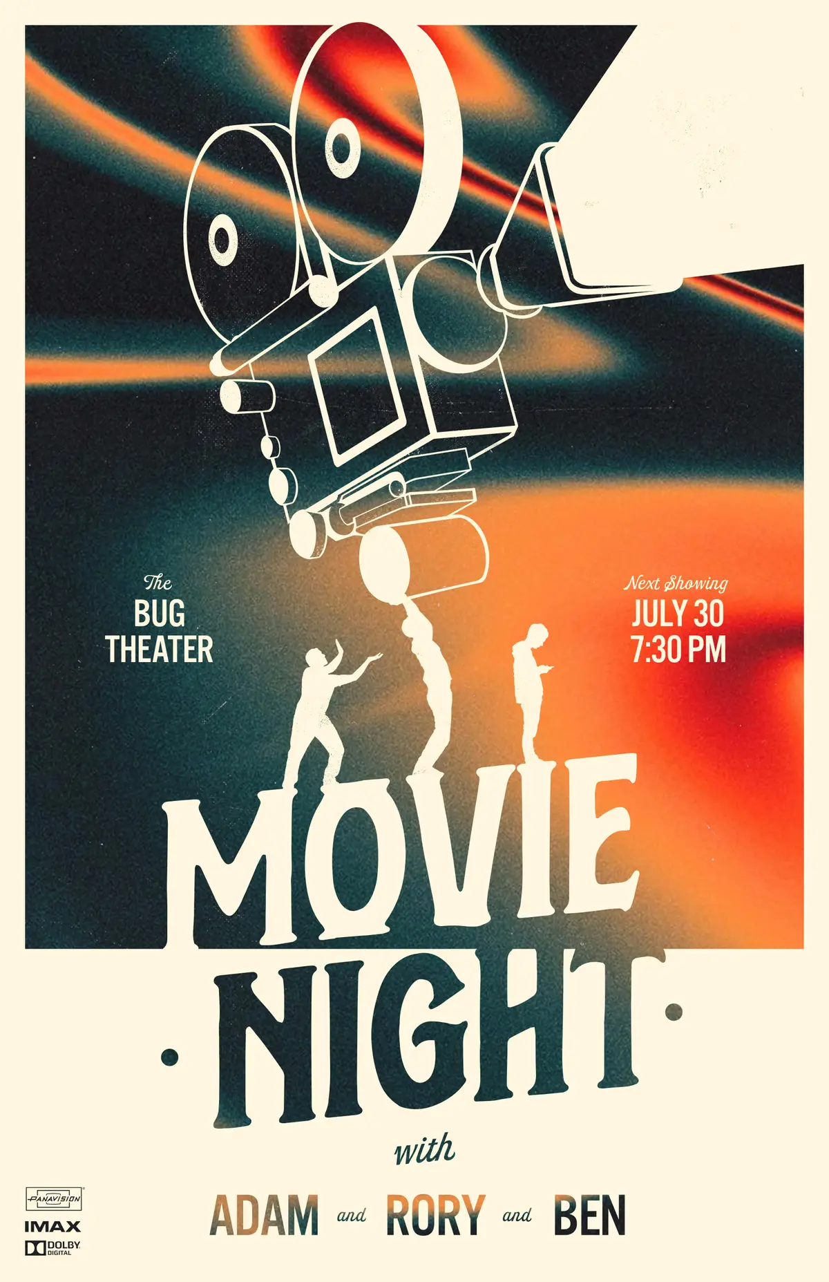 Movie Night with Adam and Rory and Ben: July