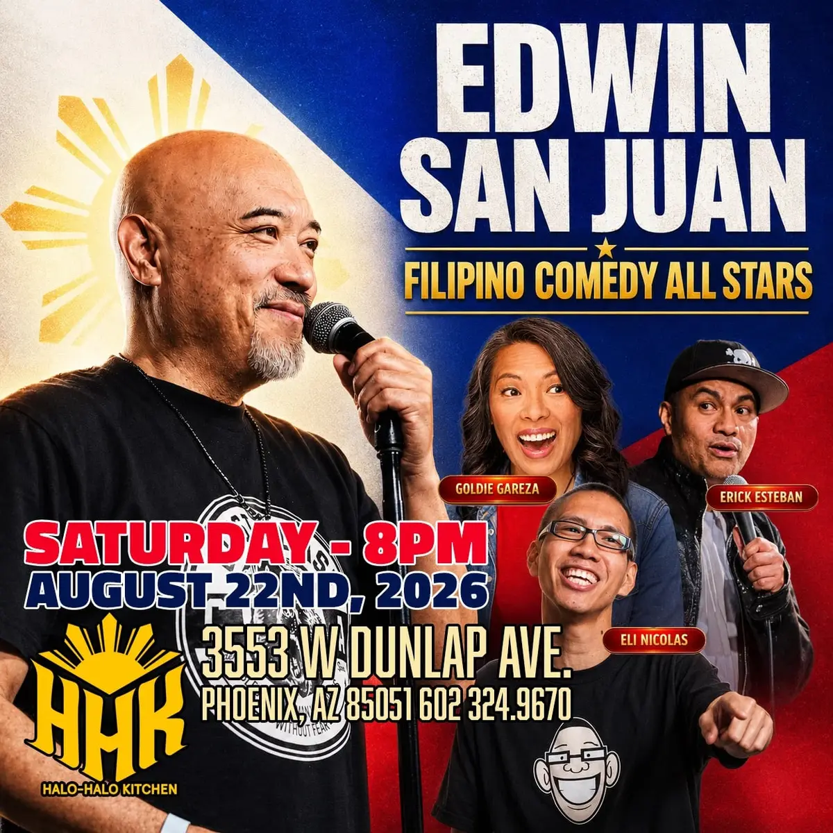 Edwin San Juan's Filipino Comedy All Stars