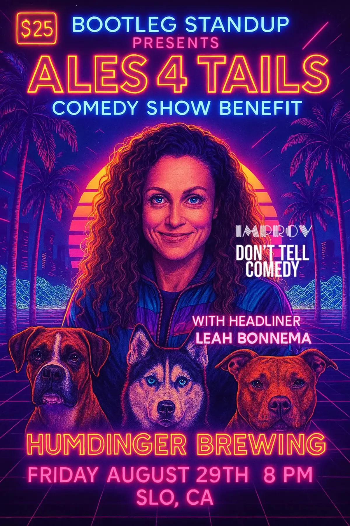 ALES FOR TAILS: Comedy Show Benefiting Local Animal Rescues