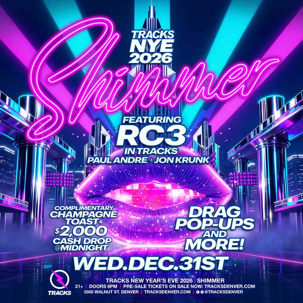 TRACKS NYE 2025 - SHIMMER