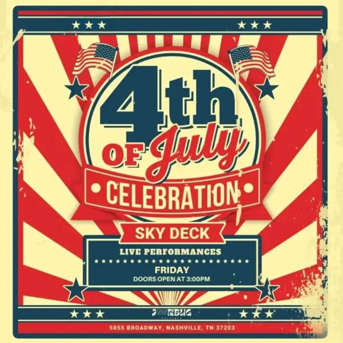 Nashville 4th of July @ SKYDECK Rooftop Party