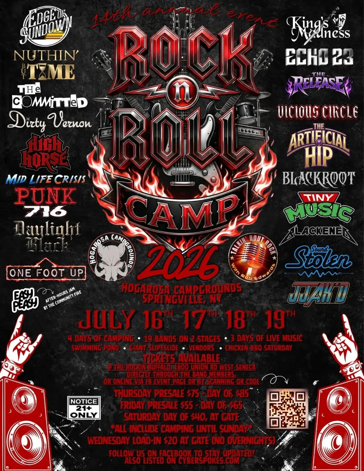 ROCK N ROLL CAMP 2026