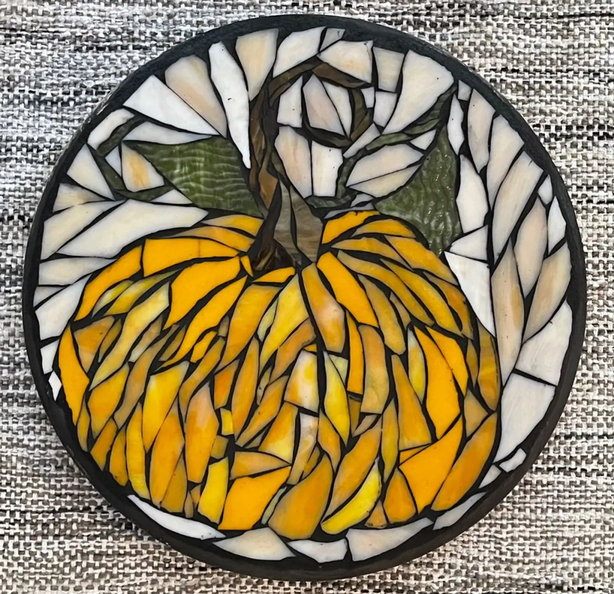 Stained Glass Pumpkin Mosaic Class