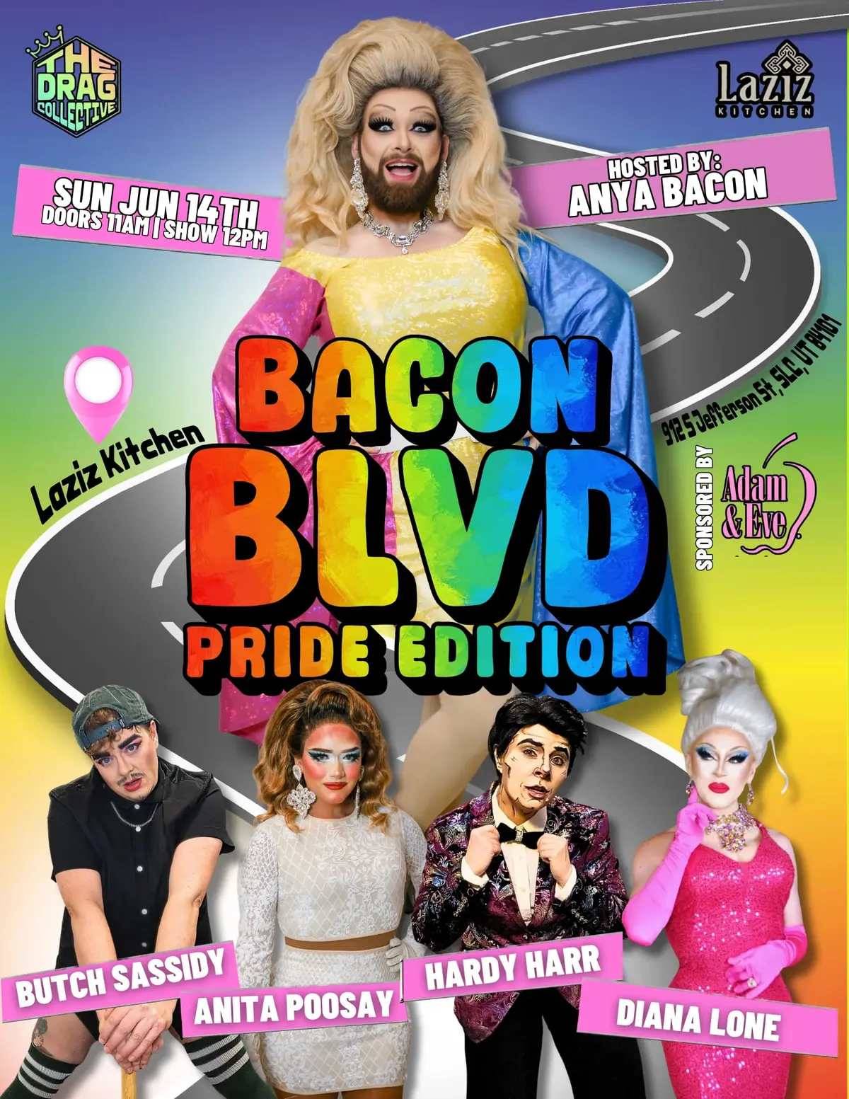 Bacon Blvd Drag Brunch - Pride Edition