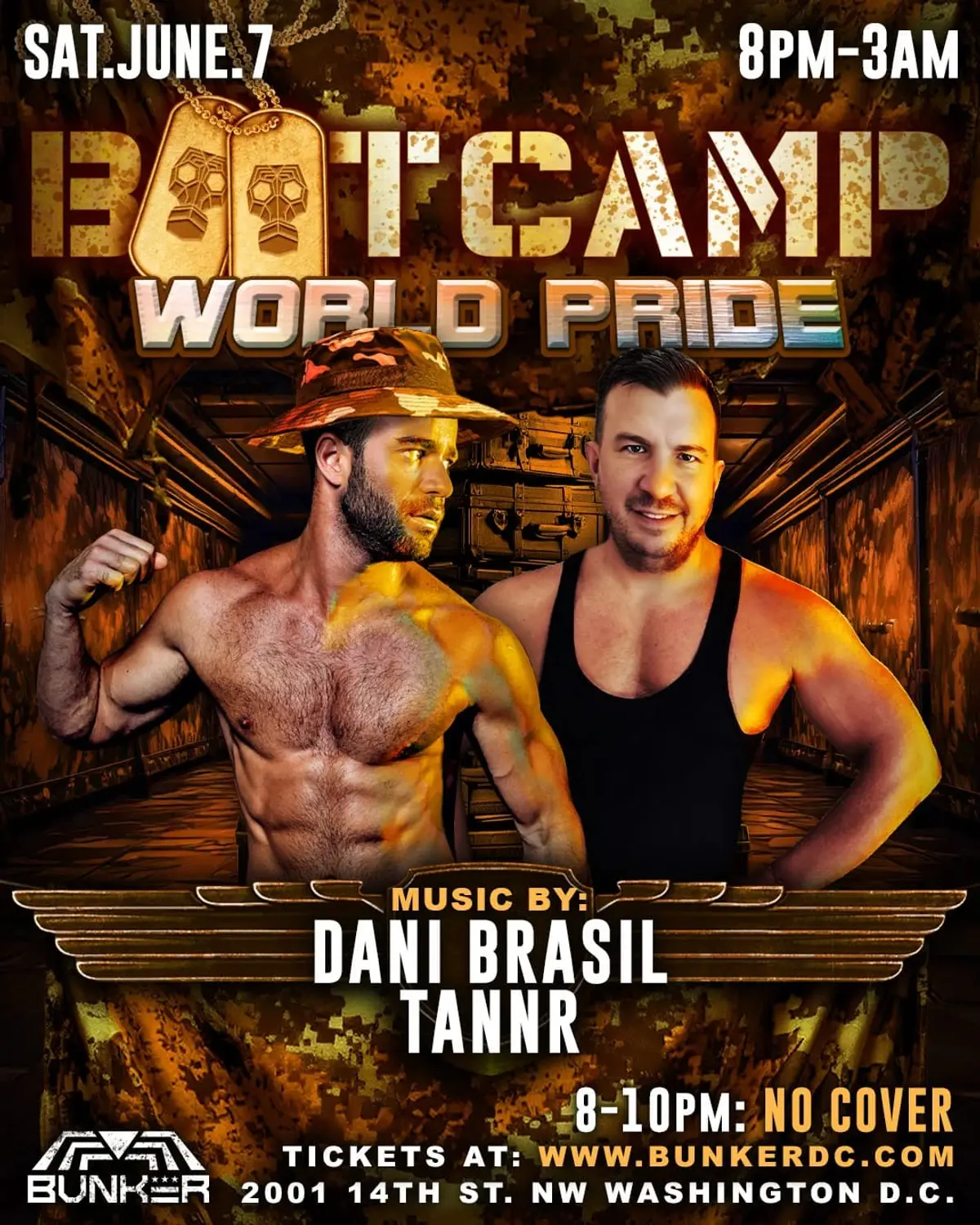 BOOTCAMP: World Pride with Dani Brasil & TANNR