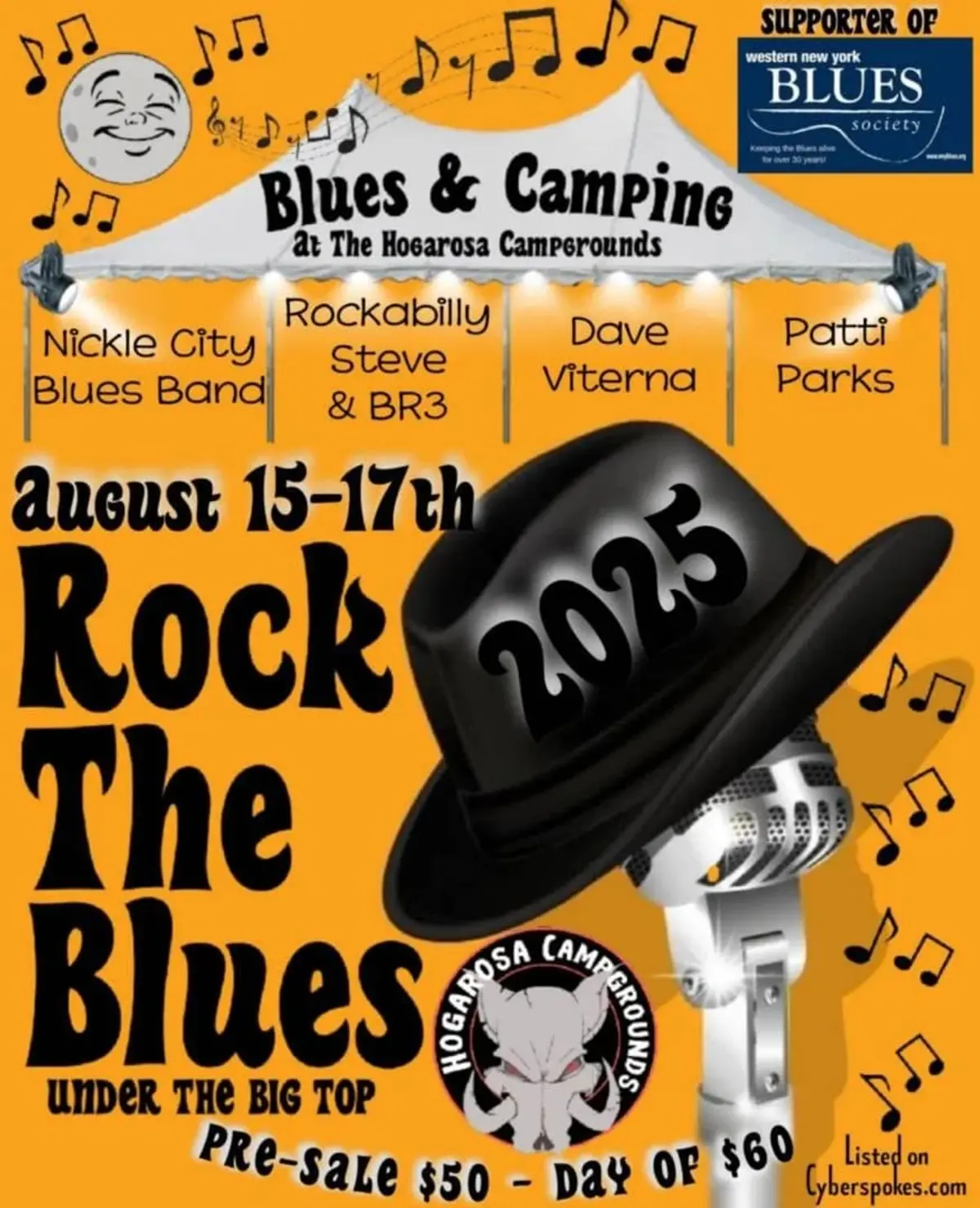 BLUES & CAMPING UNDER THE BIG TOP 2025