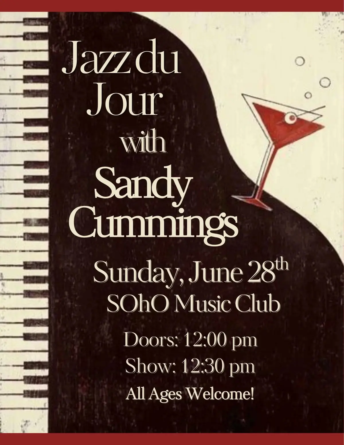 Jazz du Jour: Sandy Cummings