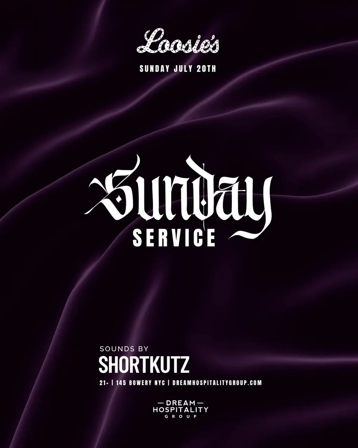 SUNDAY NIGHT @ LOOSIE'S NYC