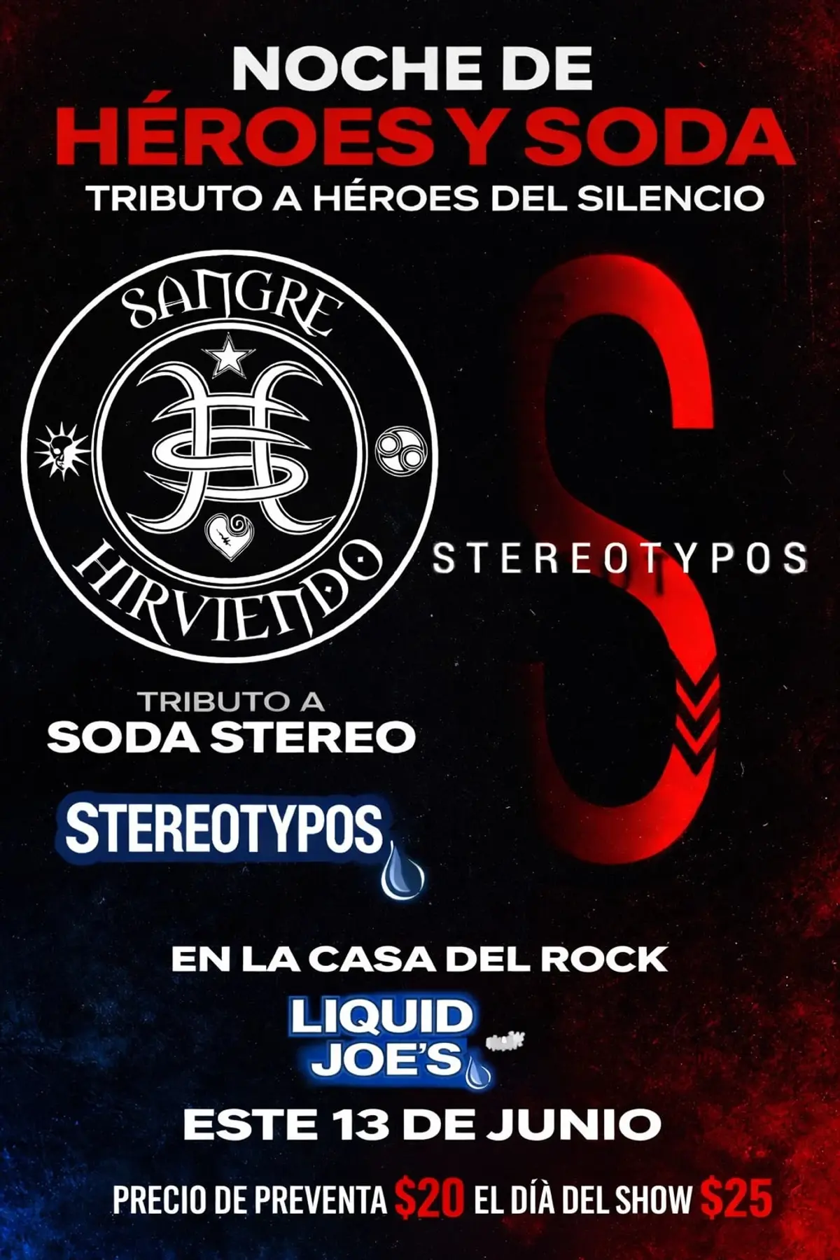 Noche de Héroes y Soda