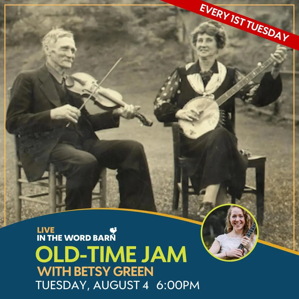Old Time Jam with Betsy Green