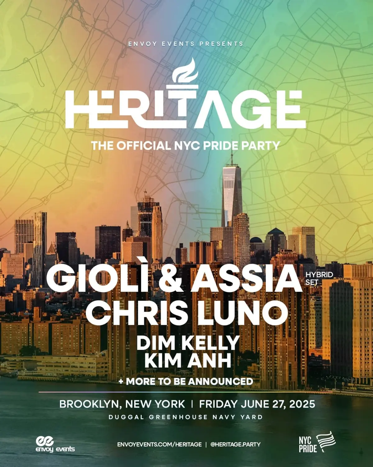 HERITAGE - The Official NYC Pride Party