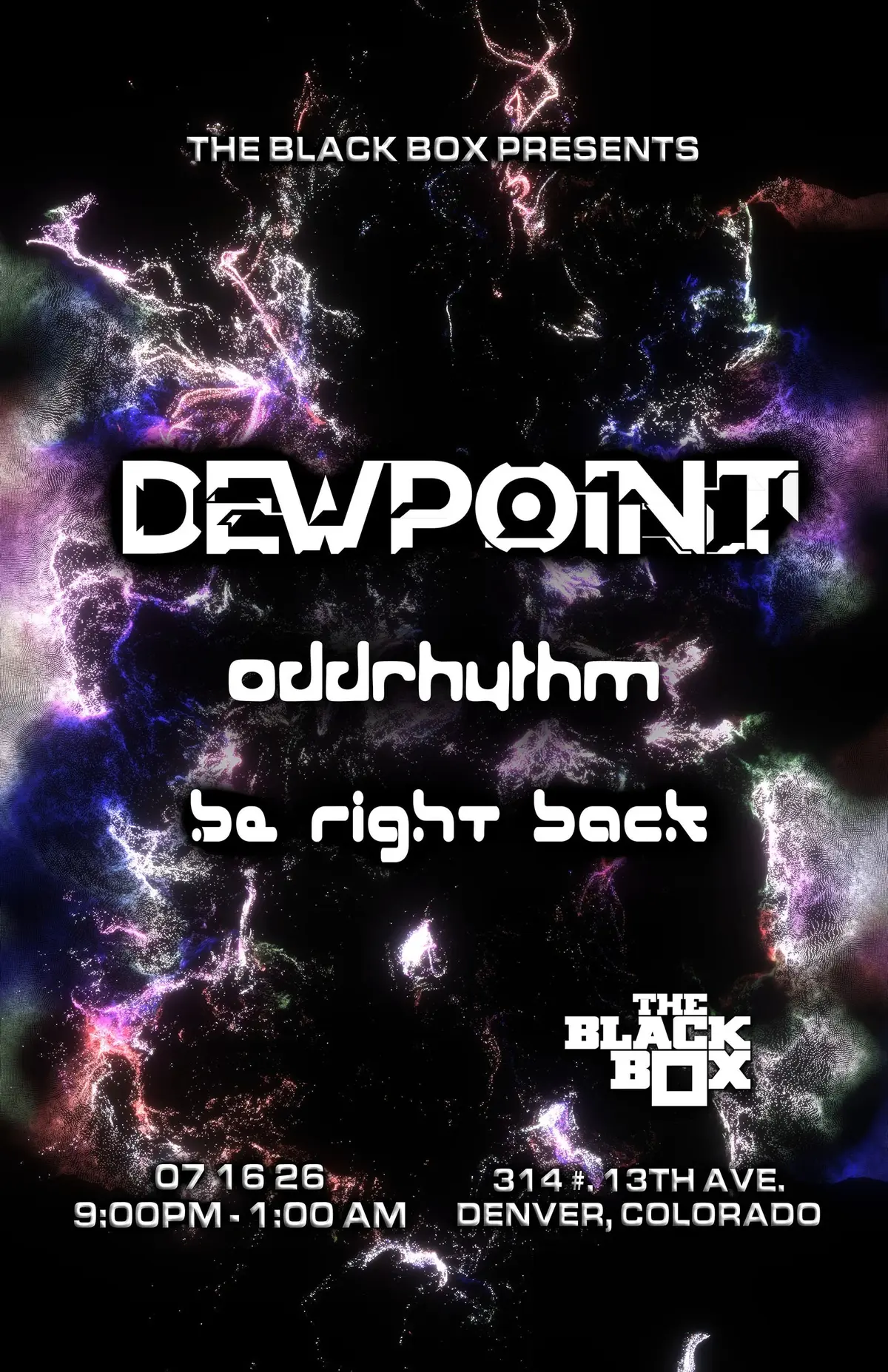 Dewpoint w/ oddrhythm, be right back