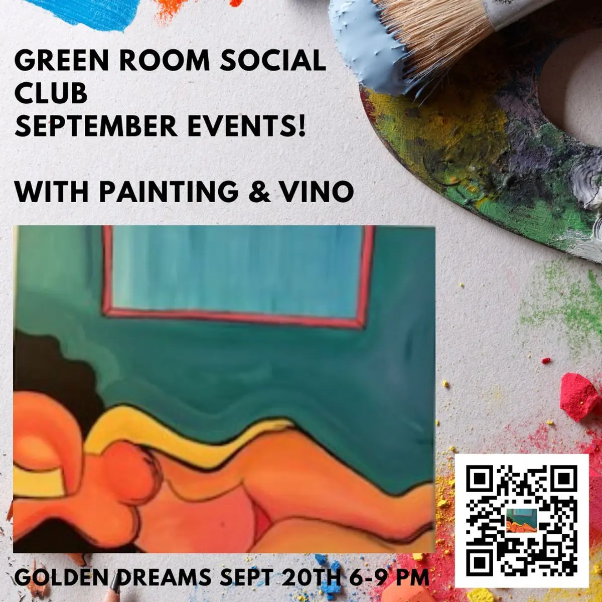 Painting and Vino + Live music with Grayson Howard
