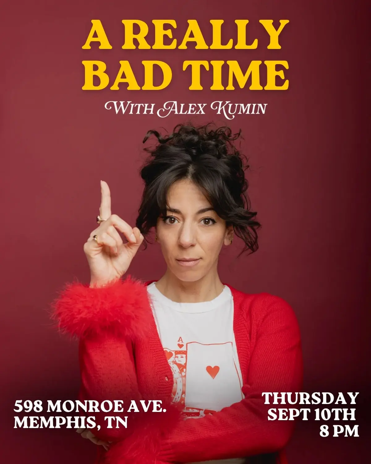 The Pit Comedy Club at Flyway Brewing Presents: A Really Bad Time- a solo show by Comedian Alex Kumin