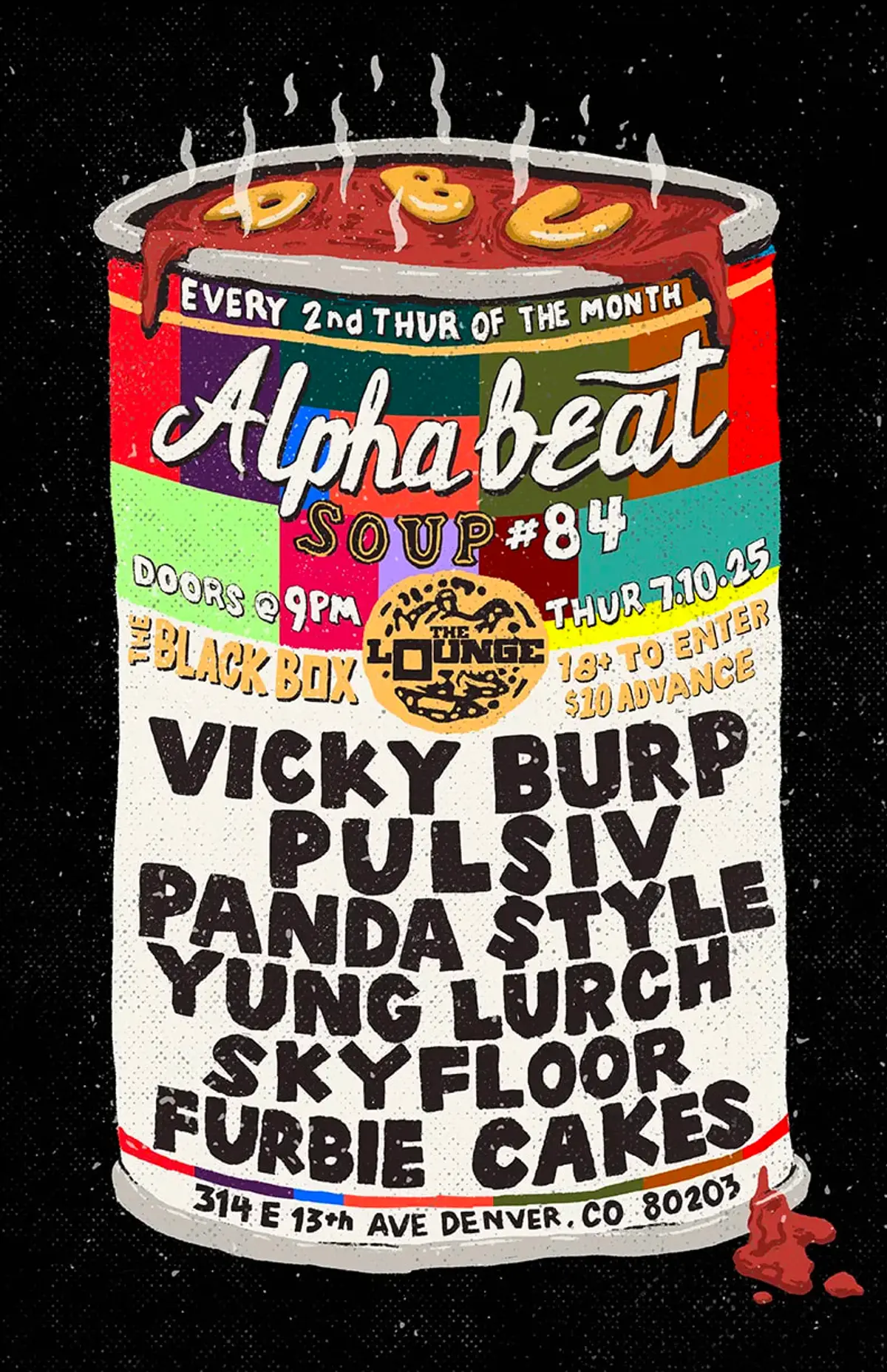 Alphabeat Soup #84: Vicky Burp, Pulsiv, Panda $tyle, Yung Lurch, Skyfloor, Furbie Cakes