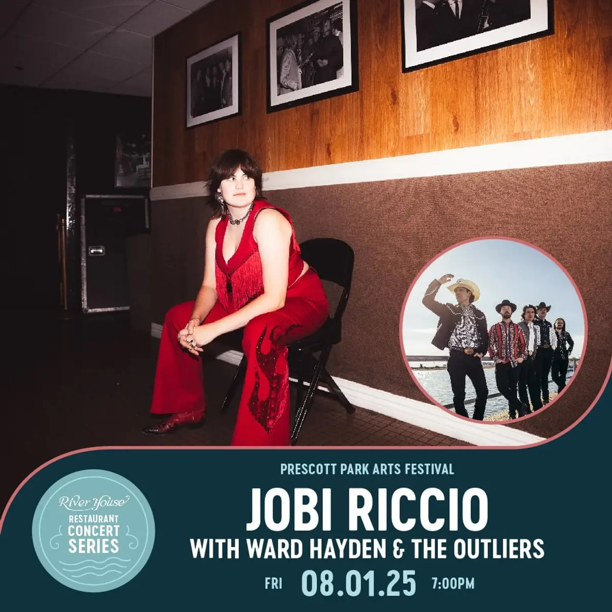 Jobi Riccio with Ward Hayden & The Outliers