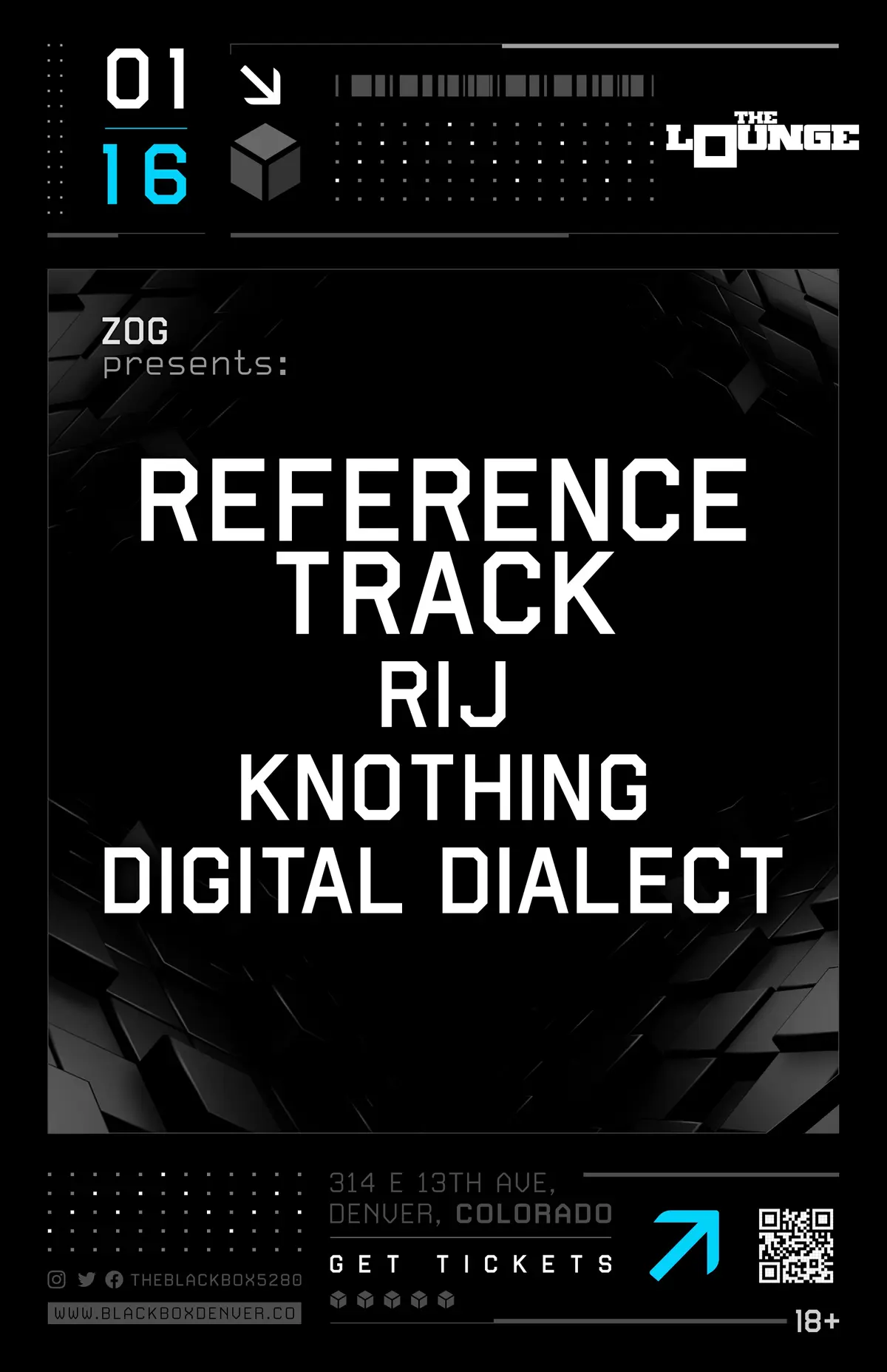 ZOG presents: Reference Track w/ Rij, Knothing, Digital Dialect
