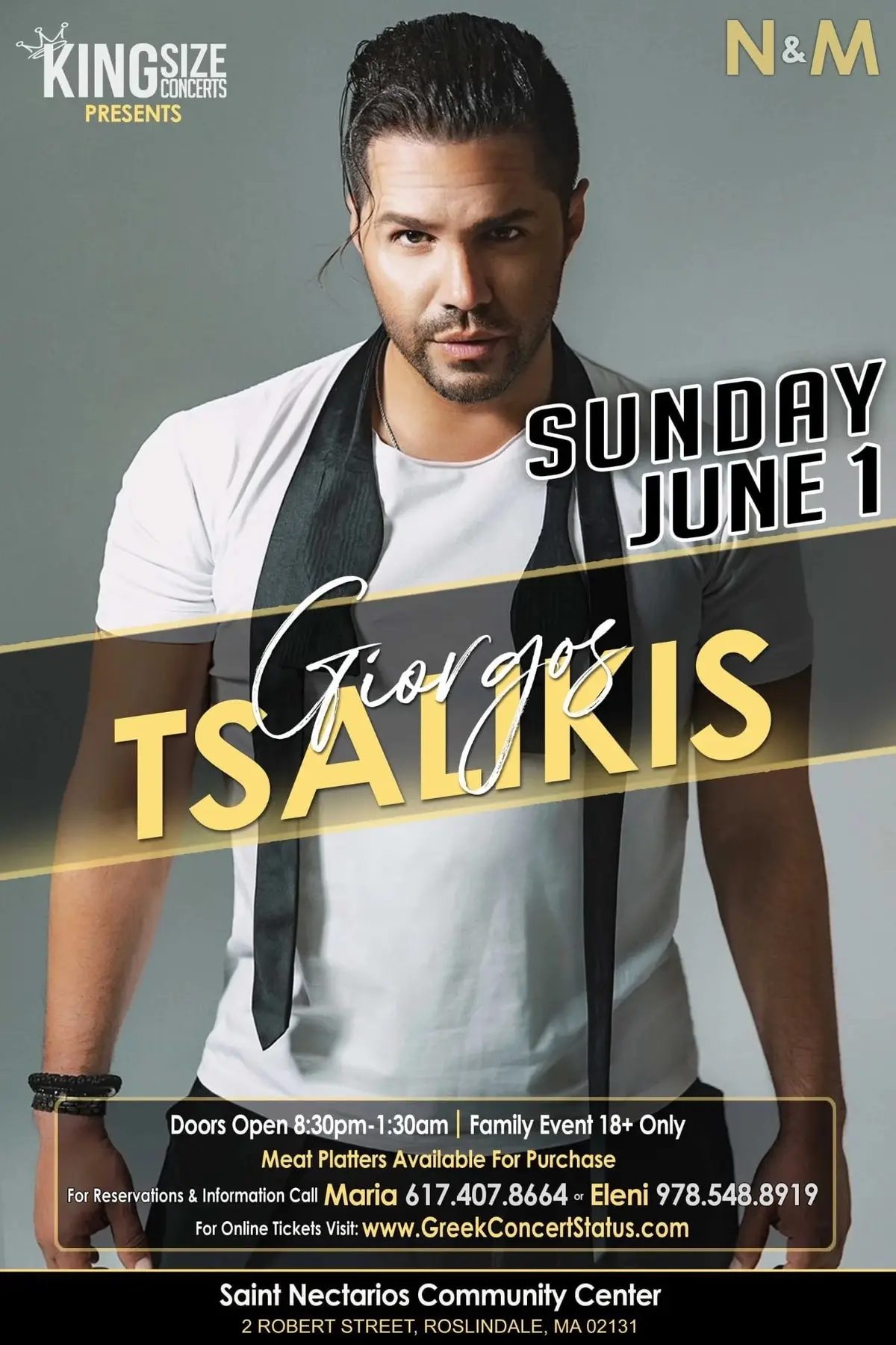 Boston | Giorgos Tsalikis LIVE