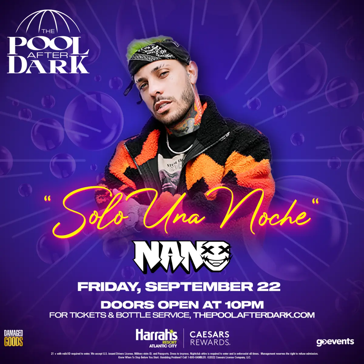 Sola Una Noche at The Pool After Dark