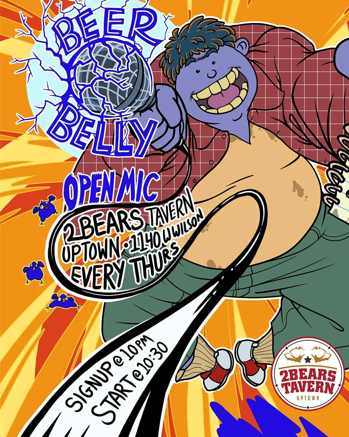BEER BELLY OPEN MIC