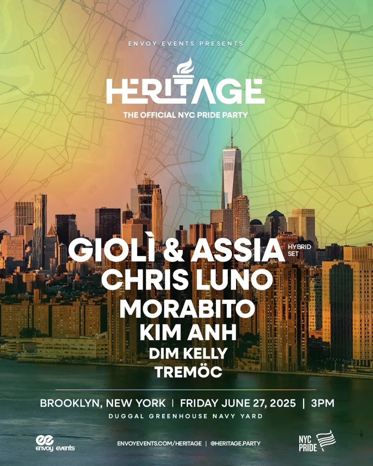 HERITAGE - The Official NYC Pride Party