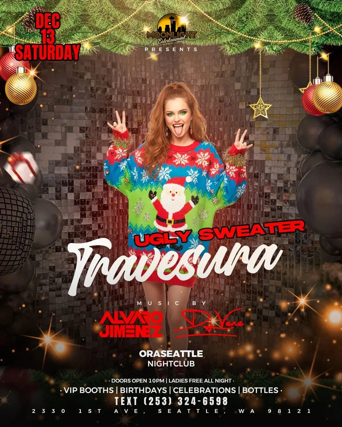 LATIN SATURDAYS (Travesura) at Ora