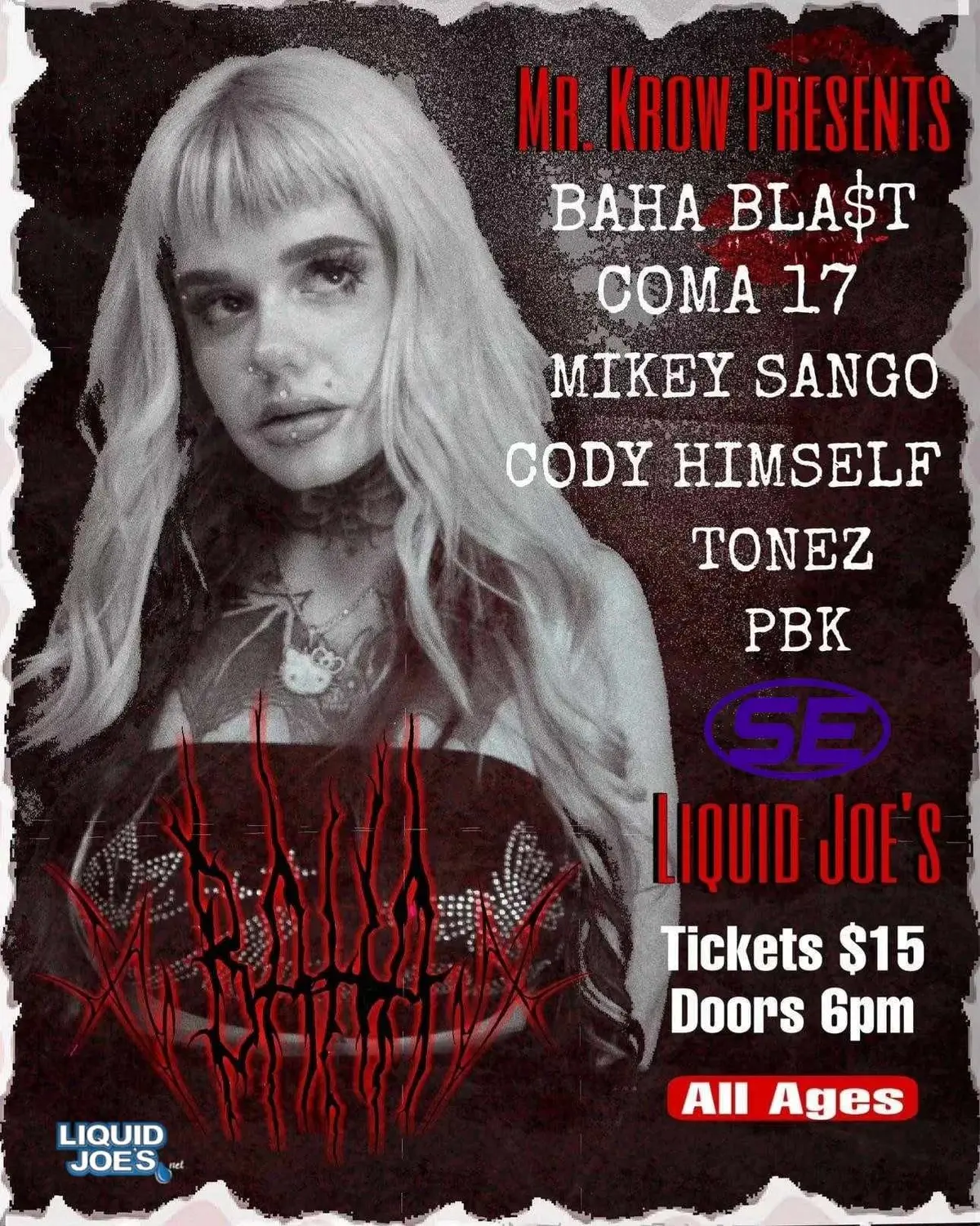 Baha Bla$t (OUTDOOR ALL AGES SHOW)