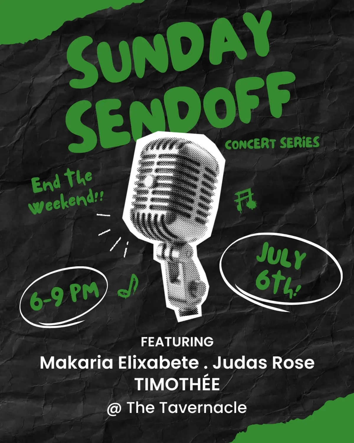 Sunday Send-Off 7/6