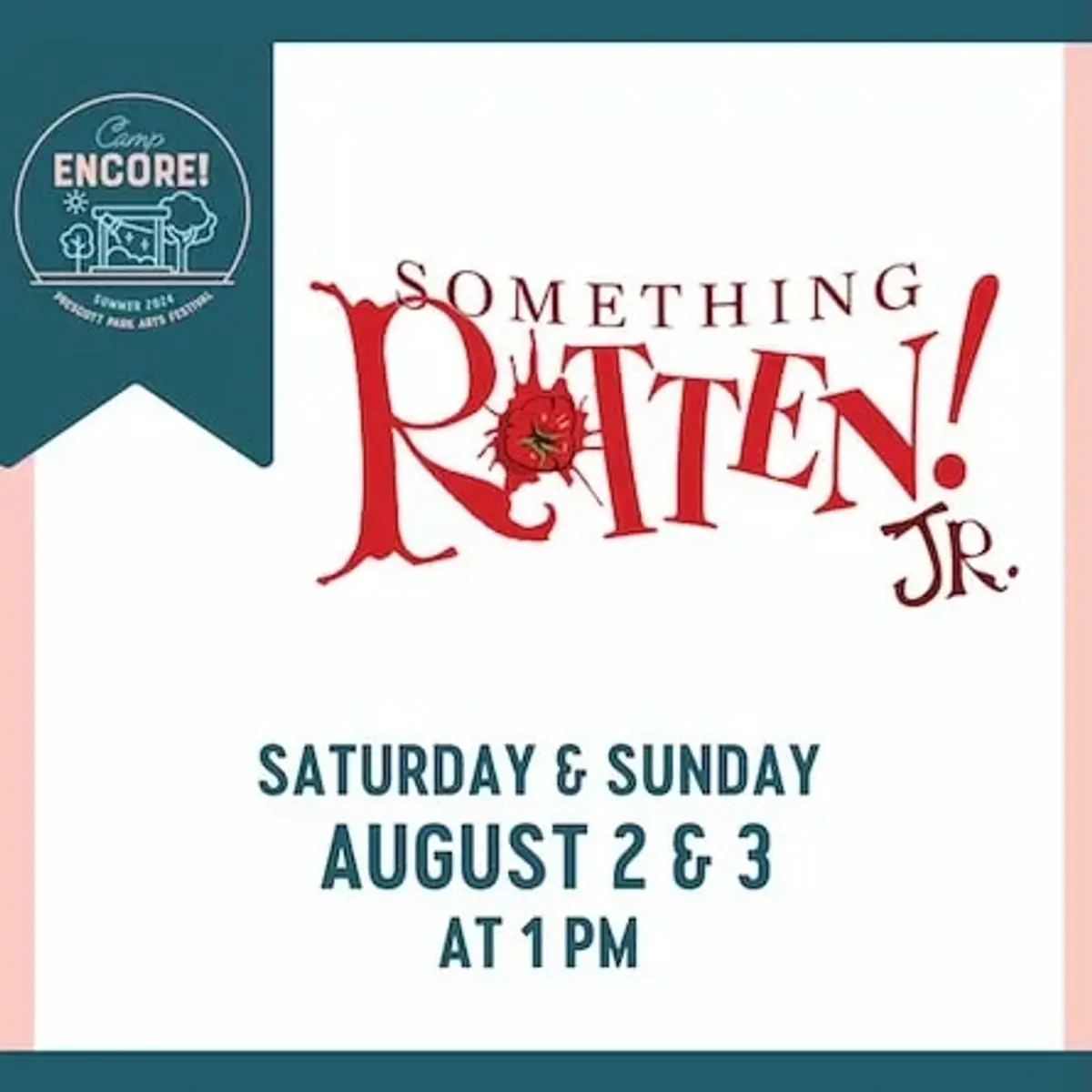 Camp ENCORE! in Something Rotten! Jr.