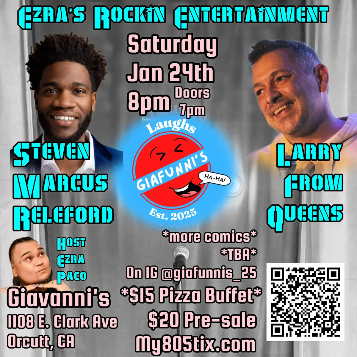 Giafunni's Comedy in January