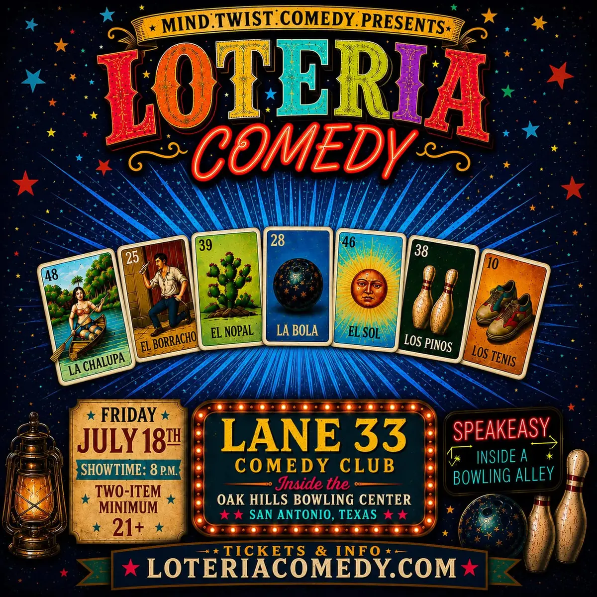 Loteria Comedy: Lane 33