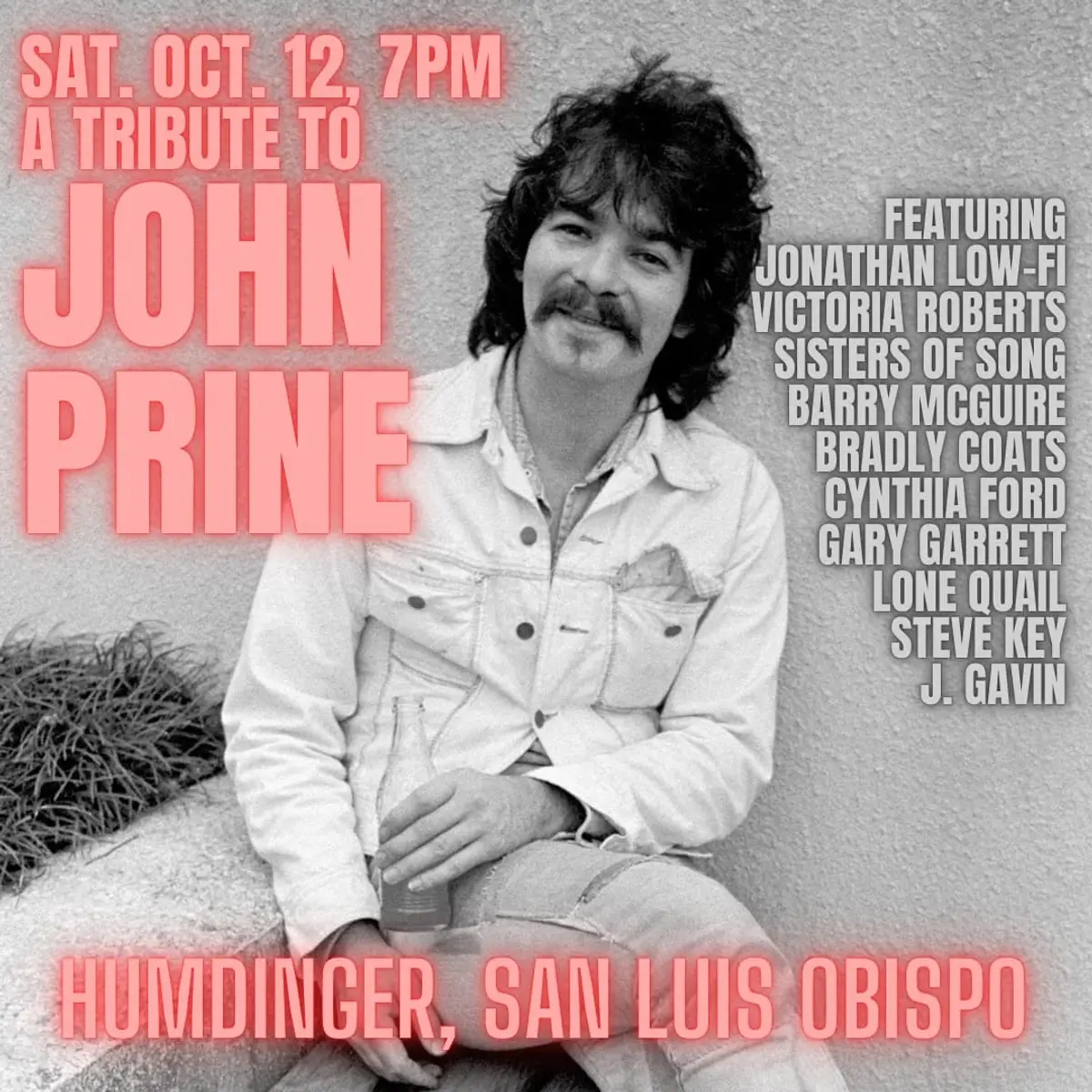 Tribute to John Prine at Humdinger in SLO