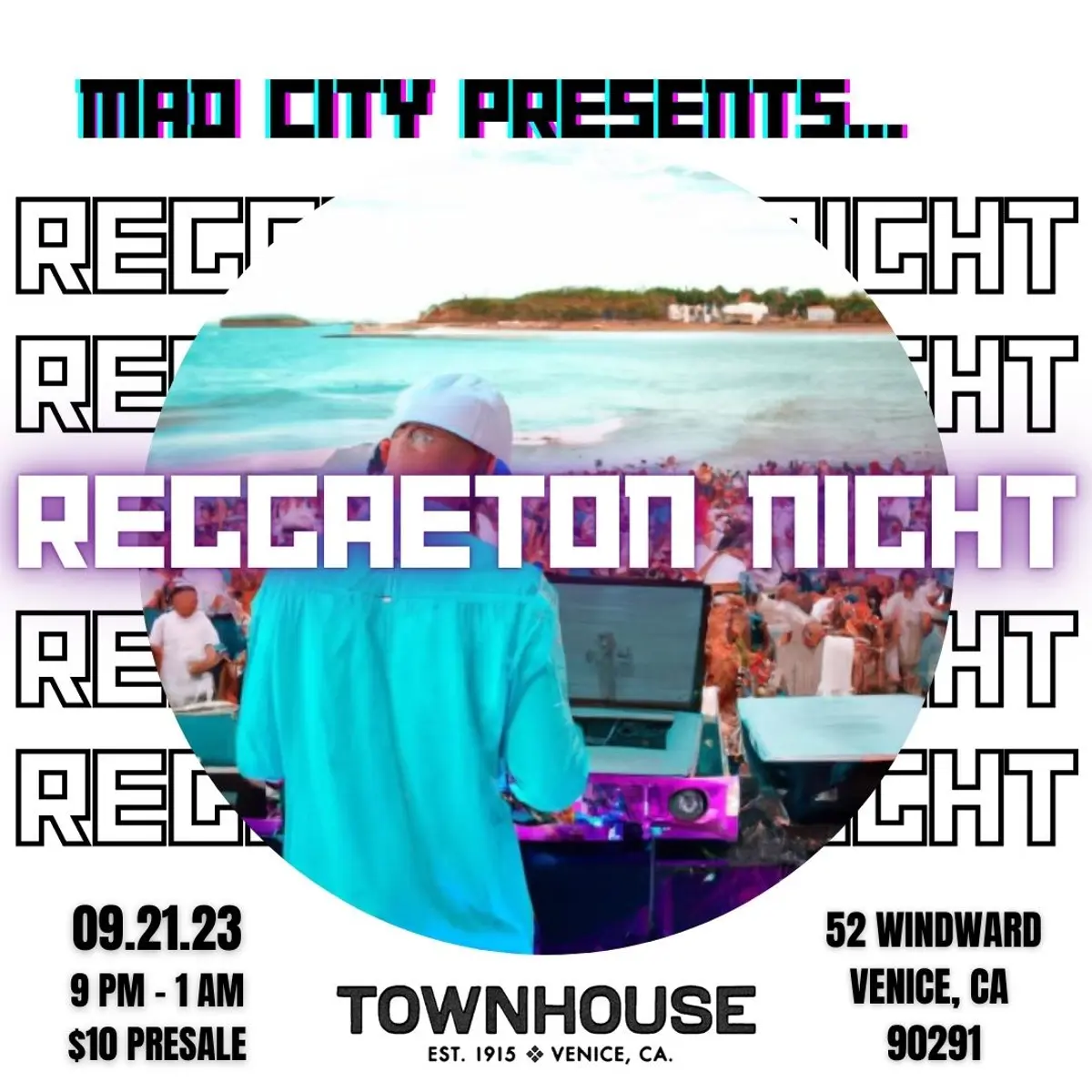 MAD CITY Presents Reggaeton Night