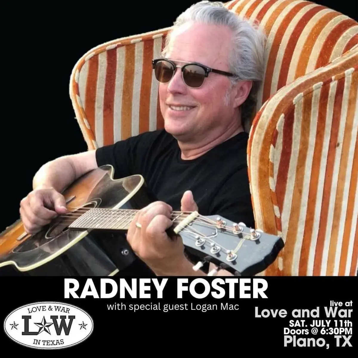 RADNEY FOSTER w/ special guest Logan Mac