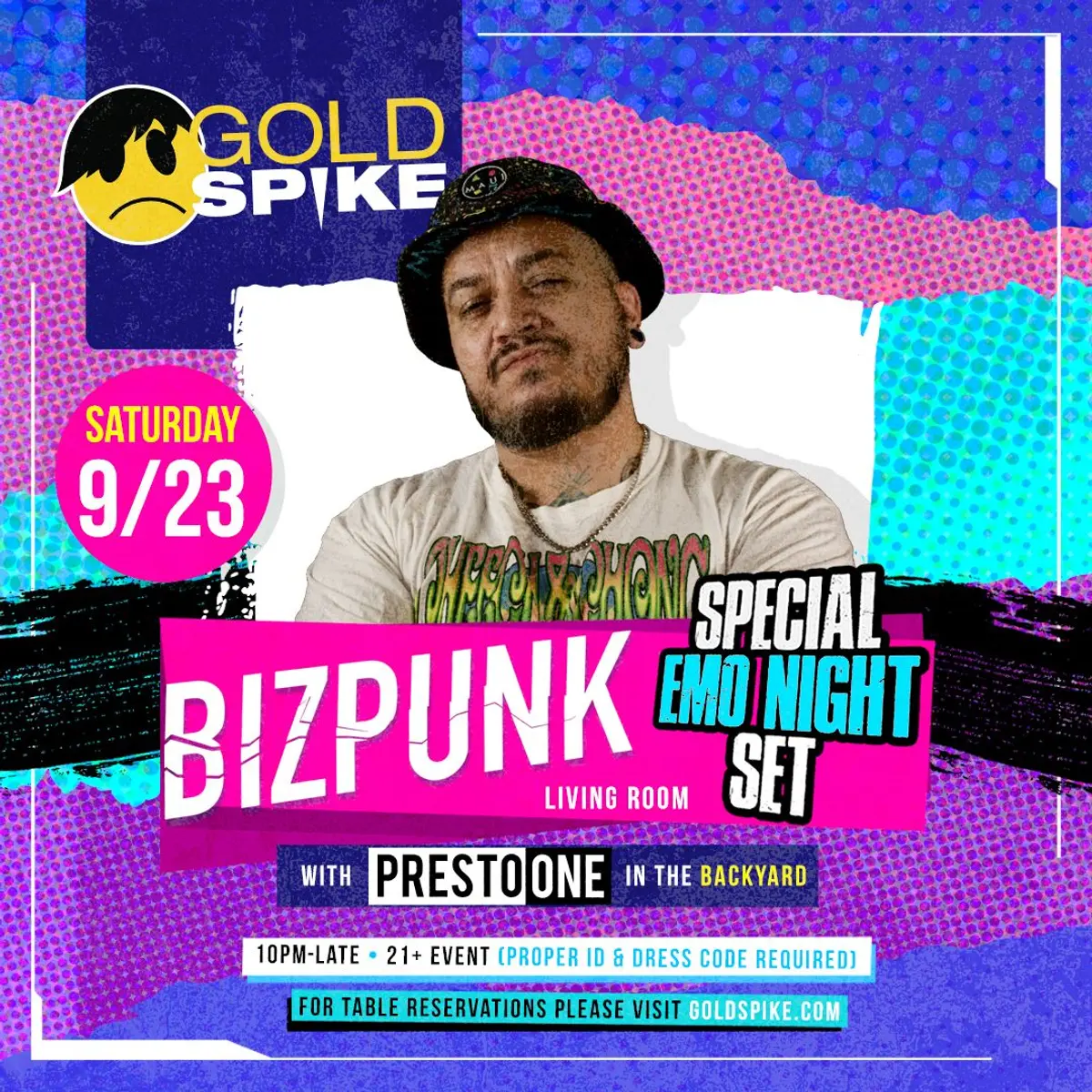 Gold Spike VIP Table Reservations