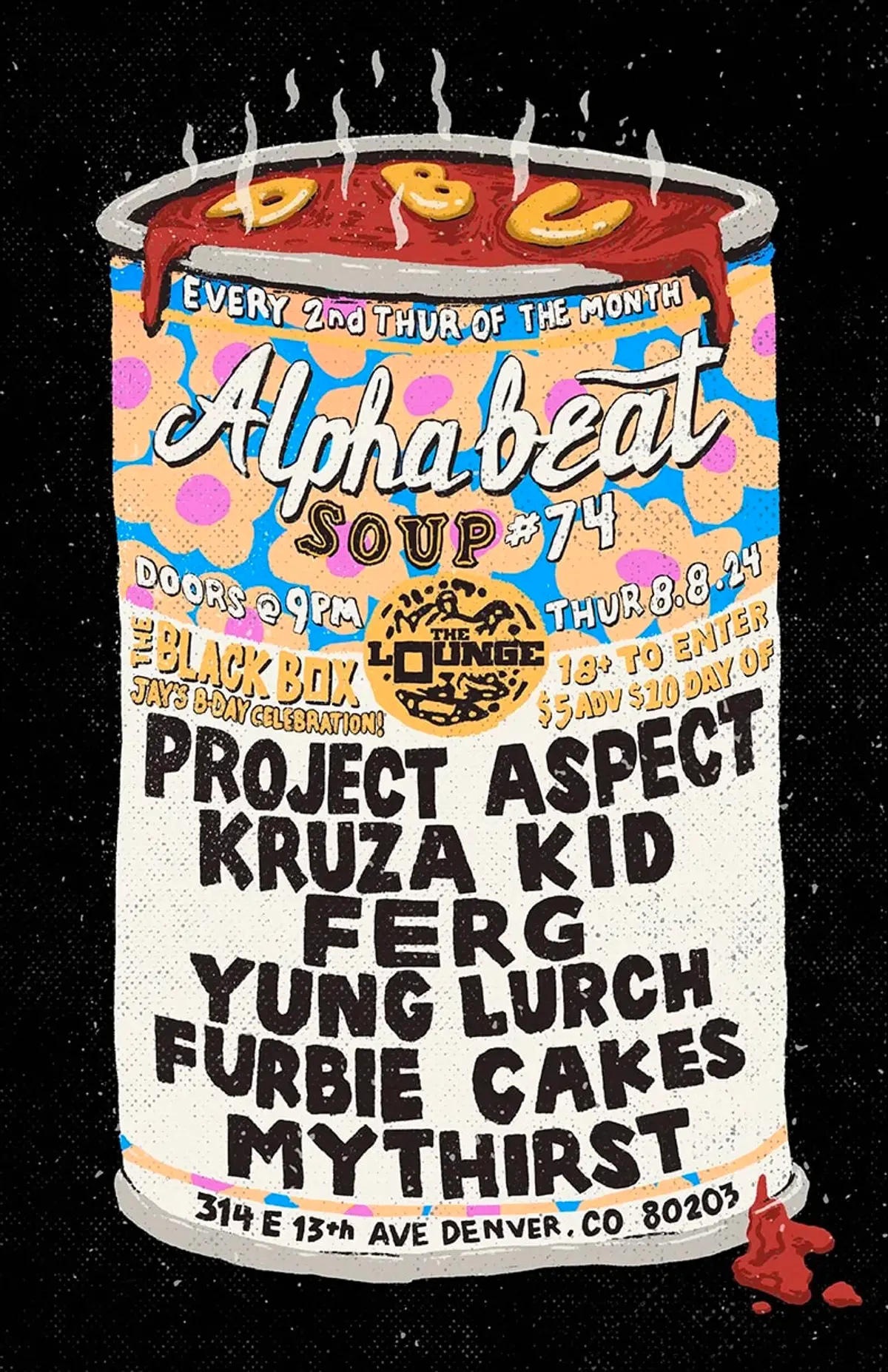 Alphabeat Soup #74: Project Aspect, Kruza Kid, Ferg, Yung Lurch, Furbie Cakes, Mythirst