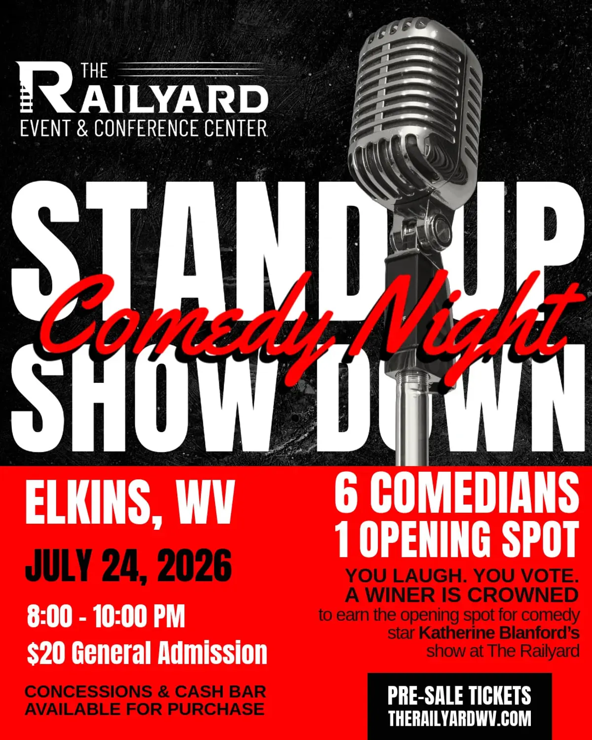 Stand-Up Showdown Comedy Night | Conference Center