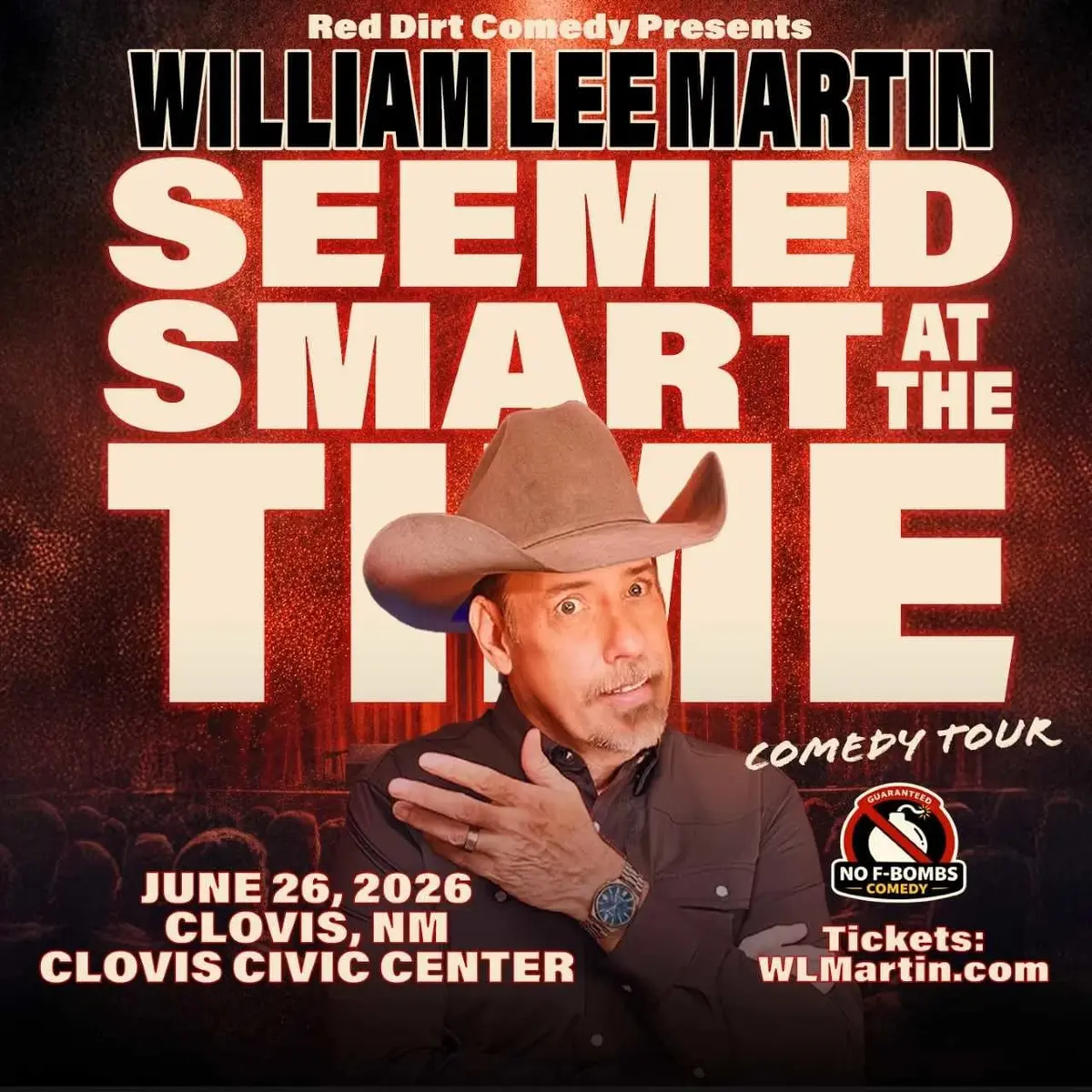 WILLIAM LEE MARTIN | Seemed Smart at the Time Tour