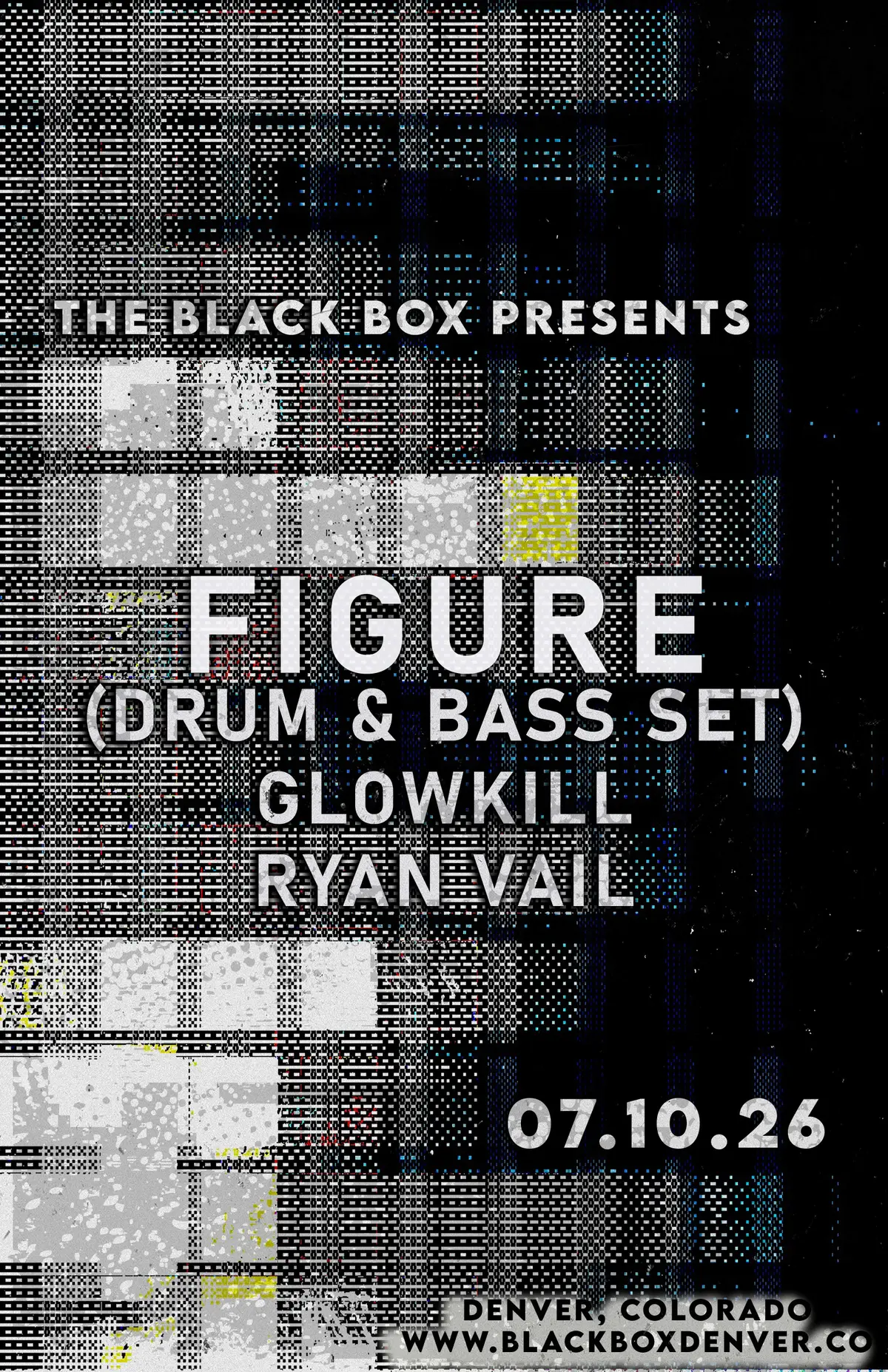 FIGURE (Drum & Bass Set) w/ Glowkill, Ryan Vail