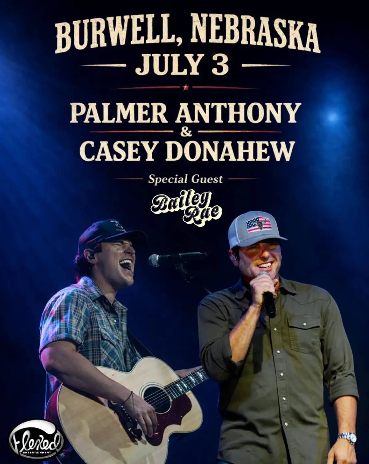 CASEY DONAHEW and PALMER ANTHONY w/ special guest Bailey Rae | Freedom Fest