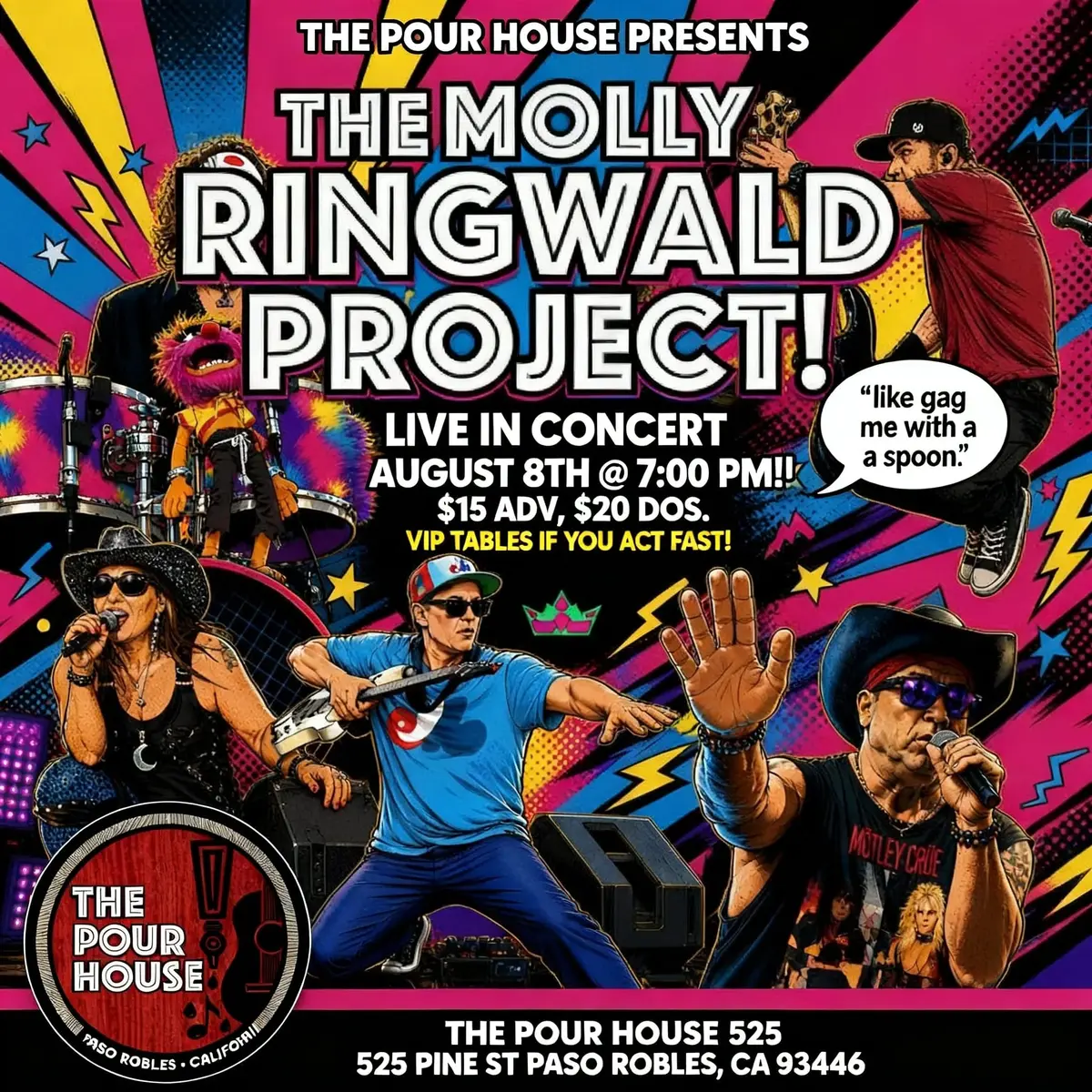 THE MOLLY RINGWALD PROJECT LIVE AT THE POUR HOUSE!