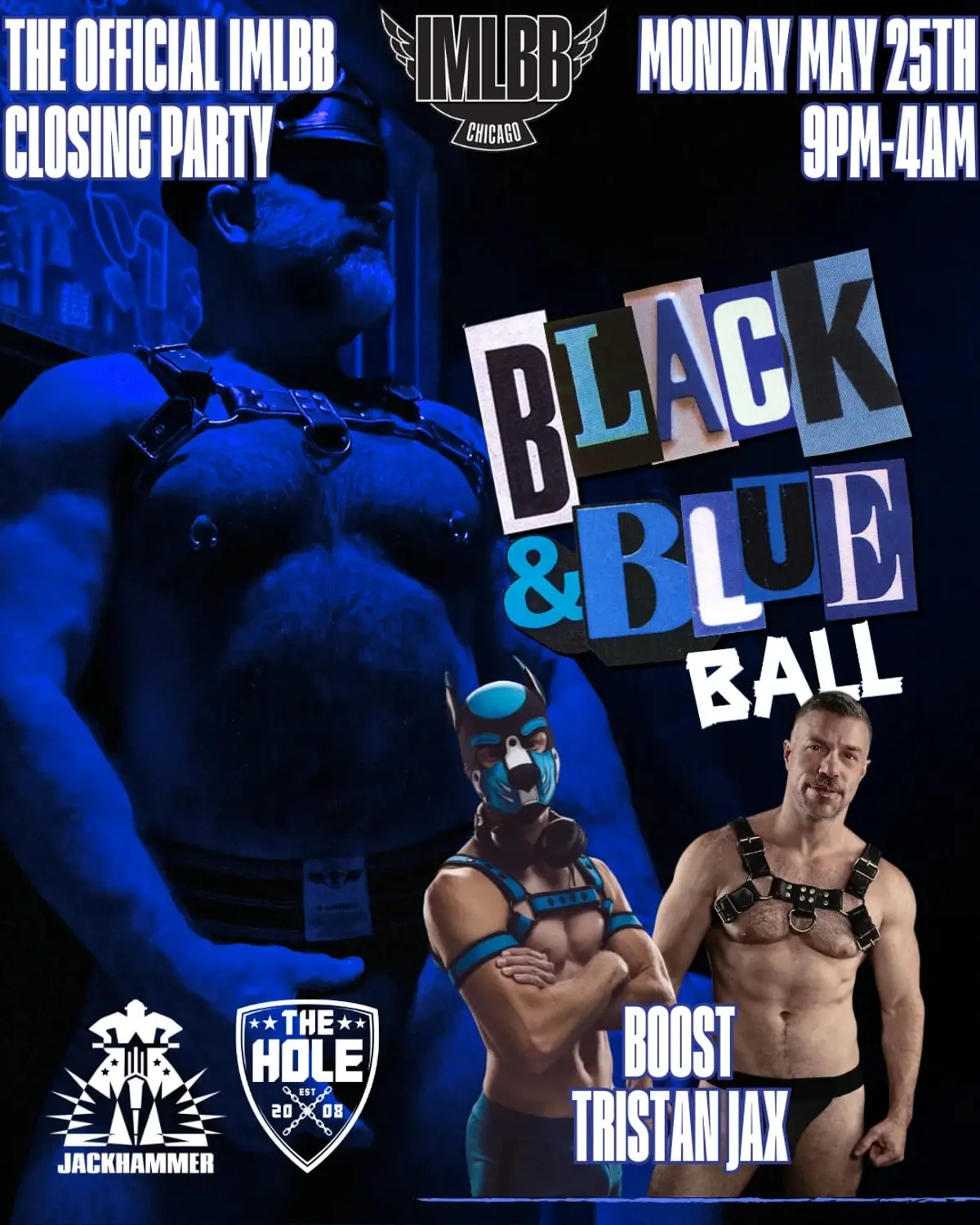 IML - BLACK AND BLUE BALL