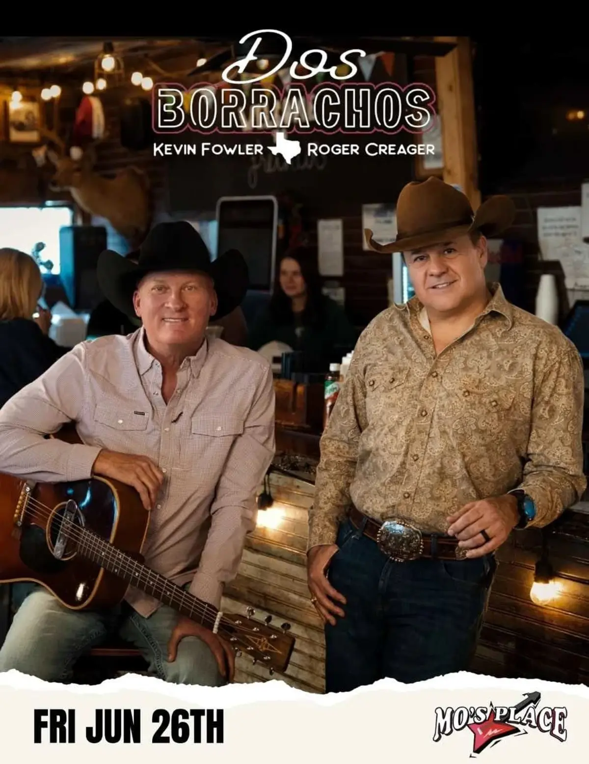 DOS BORRACHOS | Kevin Fowler & Roger Creager